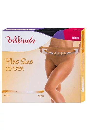 Bellinda harisnyanadrág Plus Size 20 Fekete