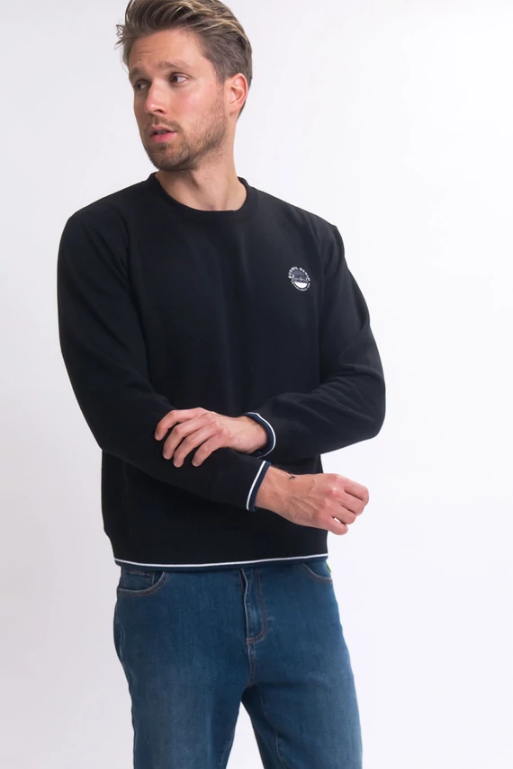 Budmil férfi szabadidő felső Denim fekete