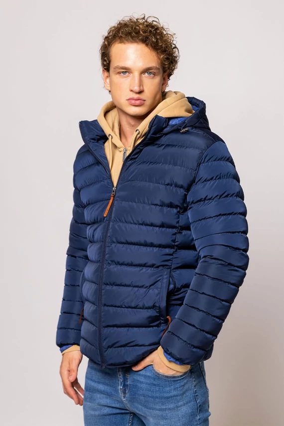 Heavy Tools férfi kabát NACK24 darkblue
