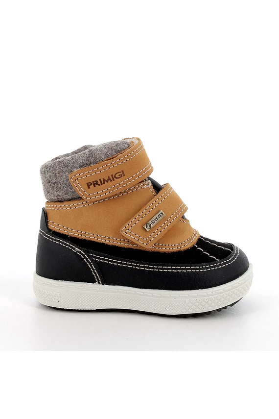 PRIMIGI fiú bélelt vízálló/GORE-TEX téli bakancs barna-fekete