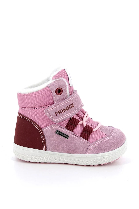 PRIMIGI lány bélelt vízálló/GORE-TEX téli bakancs bordó-rózsaszín