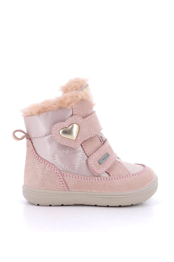 PRIMIGI lány bélelt vízálló/GORE-TEX téli bakancs Szíves rózsaszín
