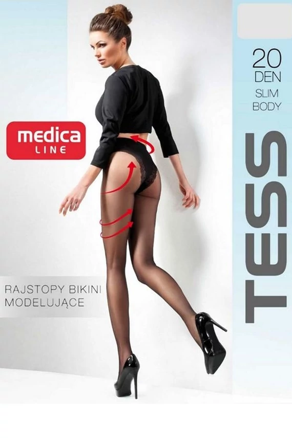 Tess harisnyanadrág Slim Body 20 Nero