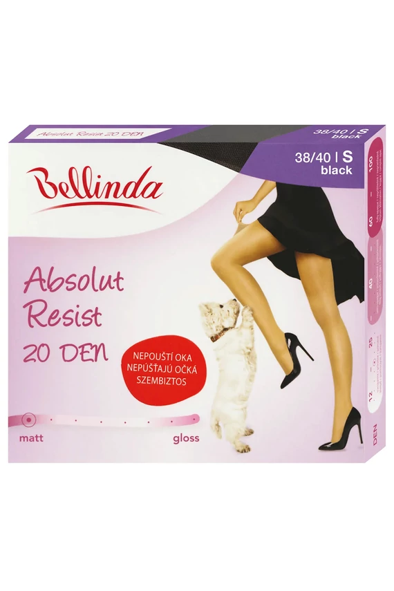 Bellinda harisnyanadrág Absolut Resist 20 Fekete
