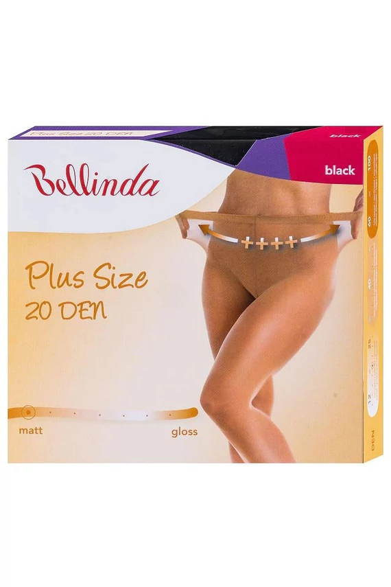 Bellinda harisnyanadrág Plus Size 20 Fekete