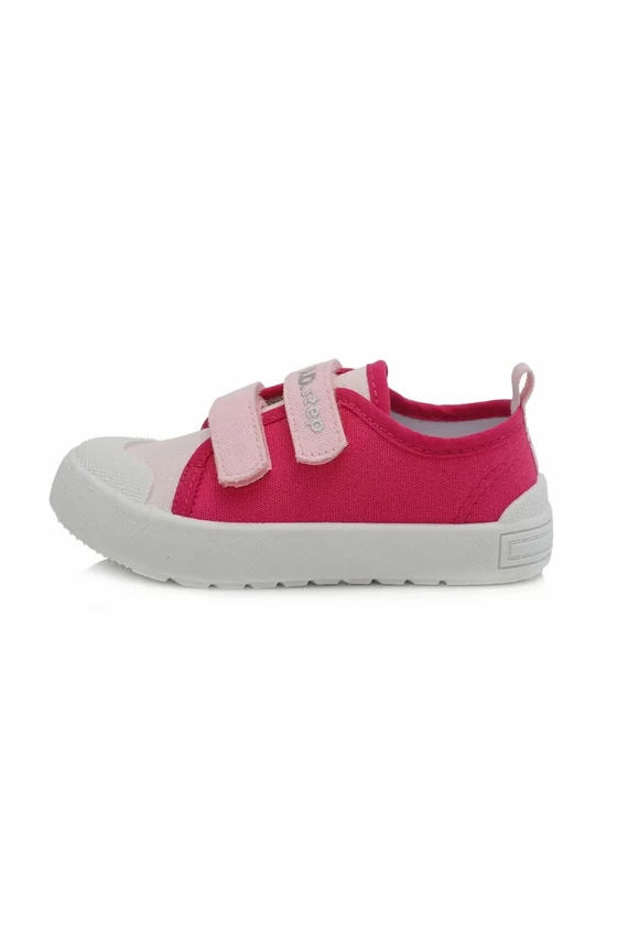 D.D.Step kislány vászoncipő pink
