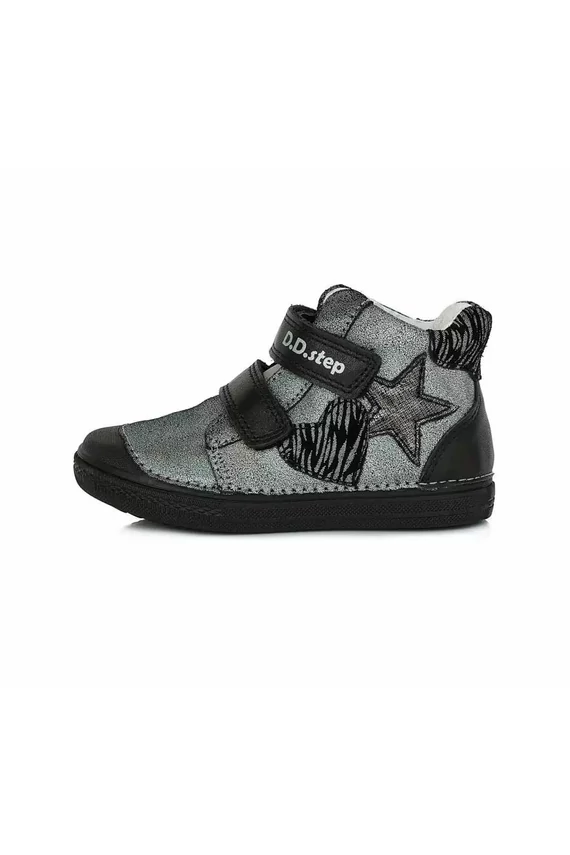 D.D. Step lány cipő Zebra csillagos szívárványos