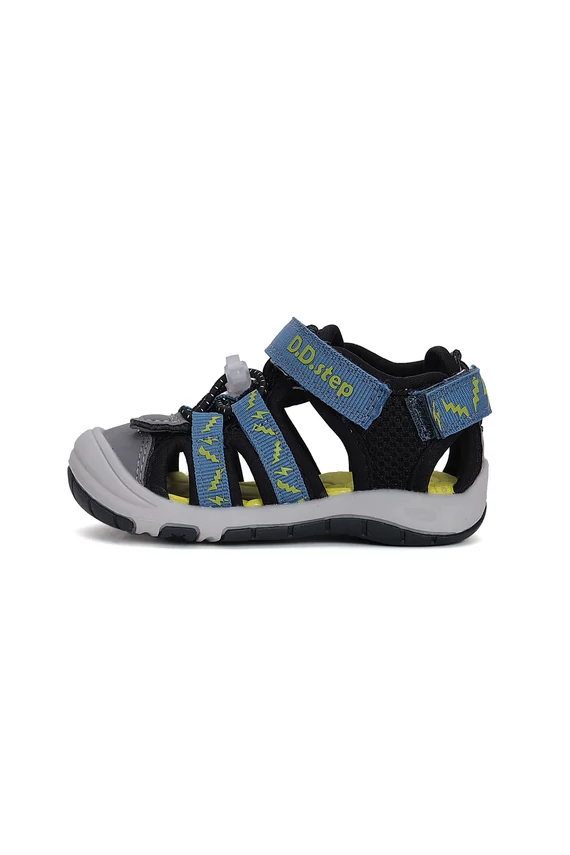 D.D.Step fiú Quick dry szandál kék-fekete