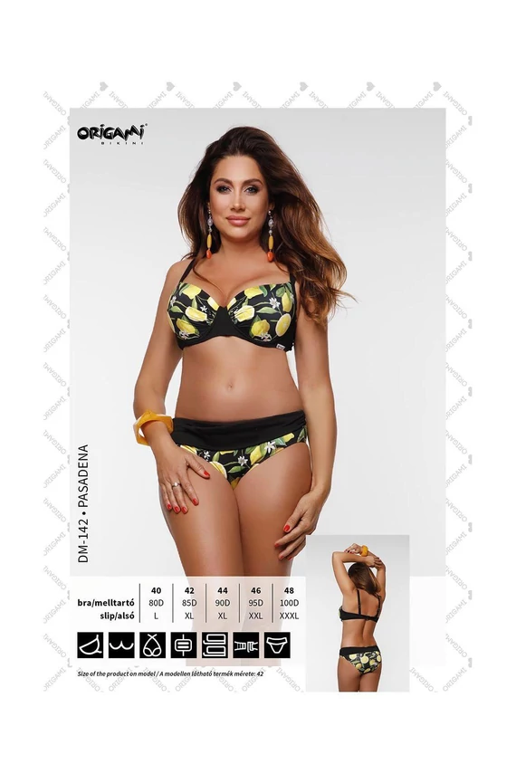 Origami bikini Pasadena Lemon