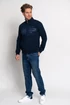 Kép 2/6 - Budmil Denim férfi szabadidőfelső sötétkék