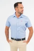 Kép 1/5 - Budmil Modern Fit rövid ujjú ing kék