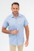 Kép 3/5 - Budmil Modern Fit rövid ujjú ing kék