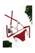 Kép 4/4 - Origami bikini Mallorca Red