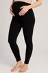 Kép 1/2 - MMD kismama hosszú leggings fekete