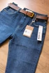 Kép 2/3 - M SARA MOM FIT női farmer nadrág kék