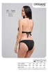 Kép 3/3 - Origami Bikini BASIC BLACK PC-509