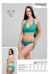 Kép 2/3 - Origami Bikini BASIC TEAL PC-511