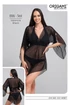 Kép 2/3 - Origami Bikini strandruha VALENCIA BLACK