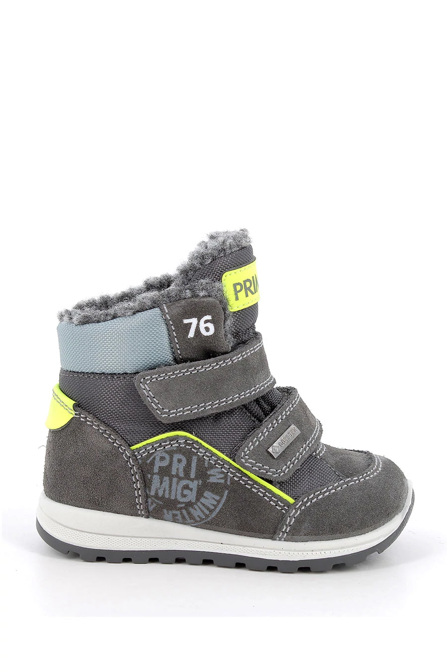 PRIMIGI fiú bélelt vízálló/GORE-TEX téli bakancs neon-szürke