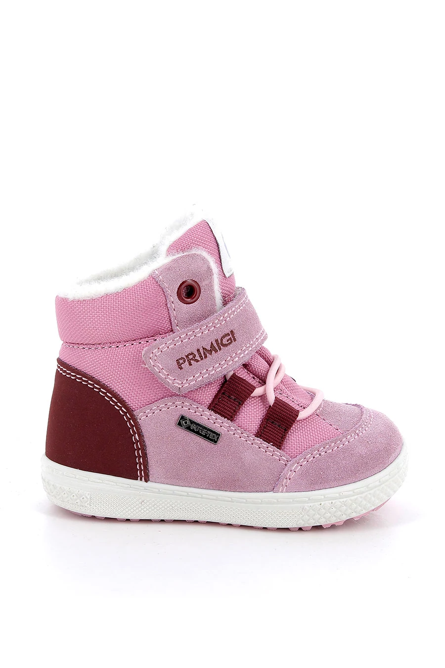 PRIMIGI lány bélelt vízálló/GORE-TEX téli bakancs bordó-rózsaszín