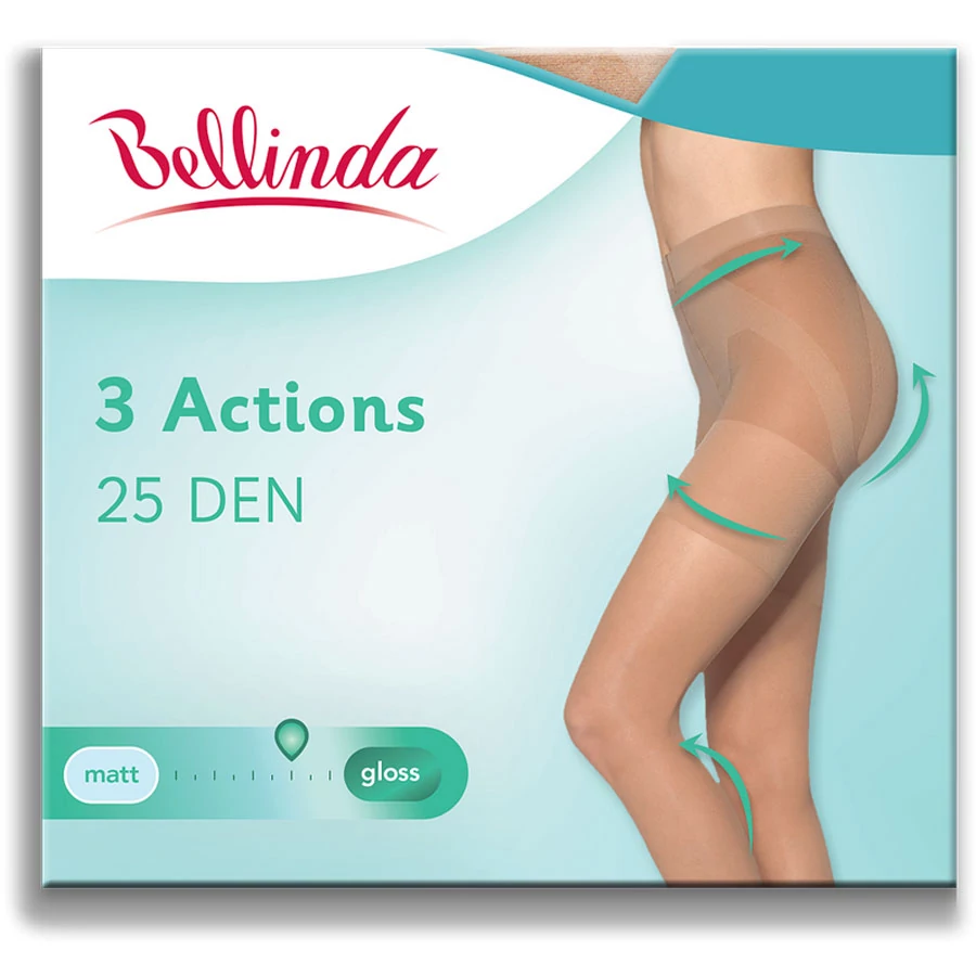 Bellinda harisnyanadrág 3Actions 25 Fekete