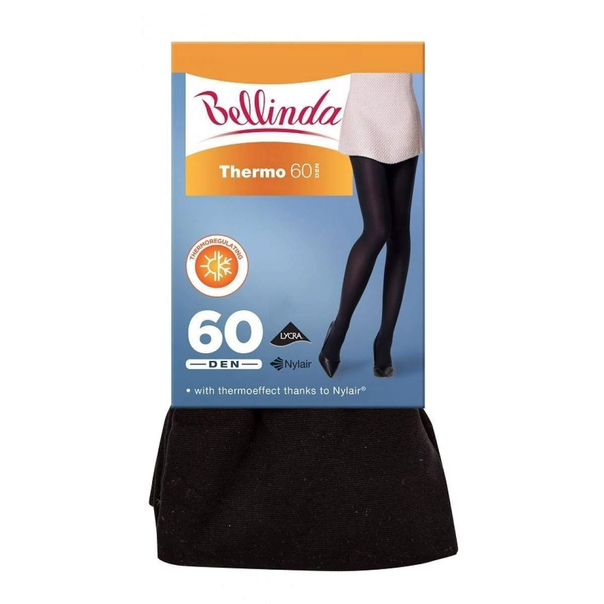 Bellinda harisnyanadrág Thermo 60 bordó